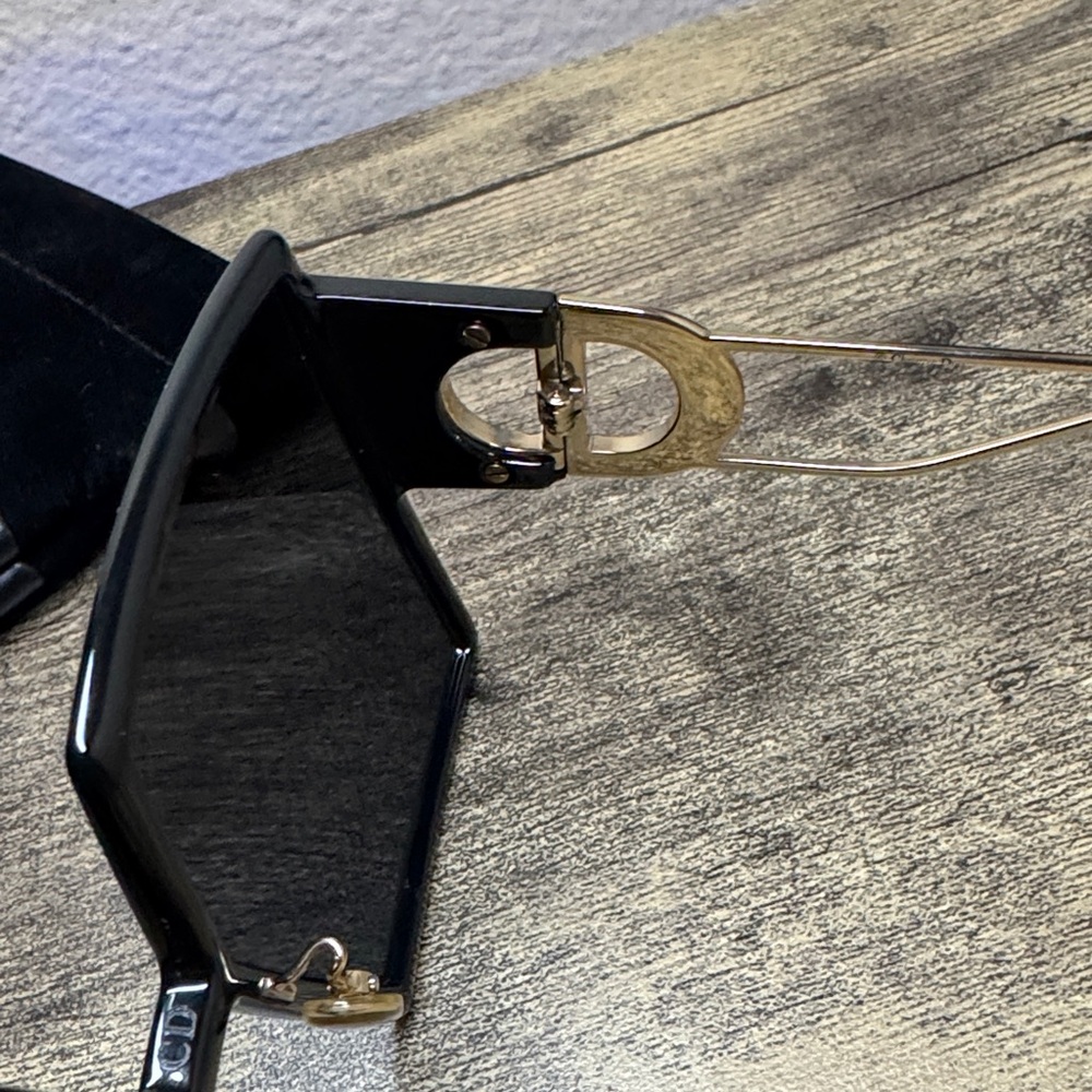 Dior Black Square Sunglasses - Picture 6 of 12